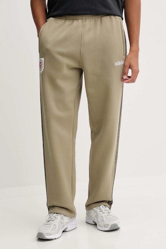 

Спортивные брюки в сетчатую полоску Adidas Originals, зеленый