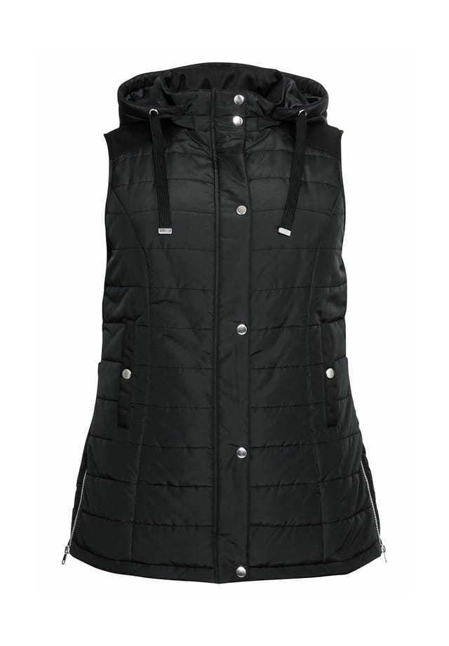 

Стеганый жилет в стеганом стиле Sheego, черный
