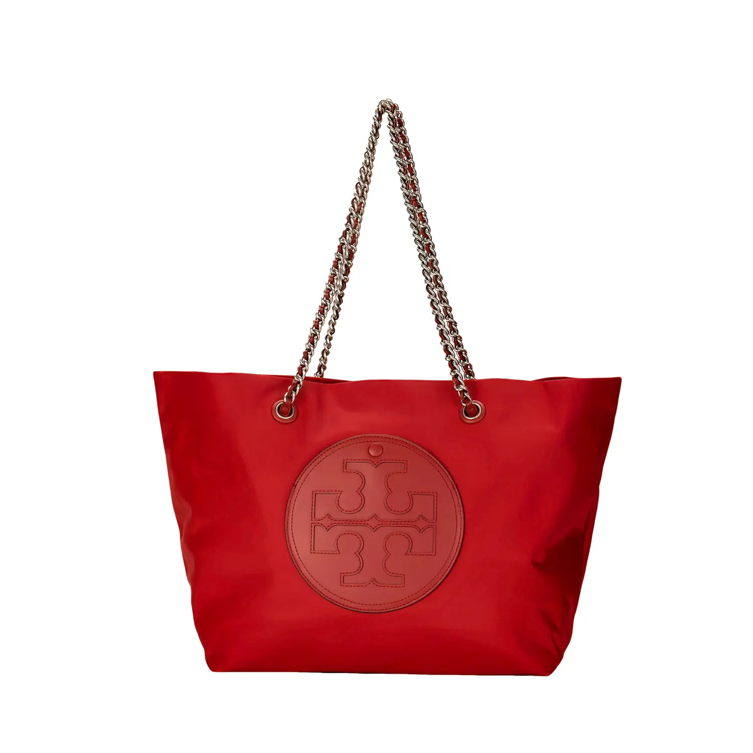 

TORY BURCH Женская сумка через плечо из искусственной кожи бордового цвета
