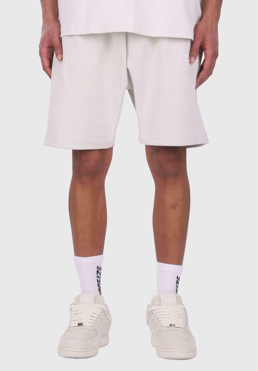 

Шорты HEAVY EMBO - Tracksuit bottoms Dropsize, светло-серый