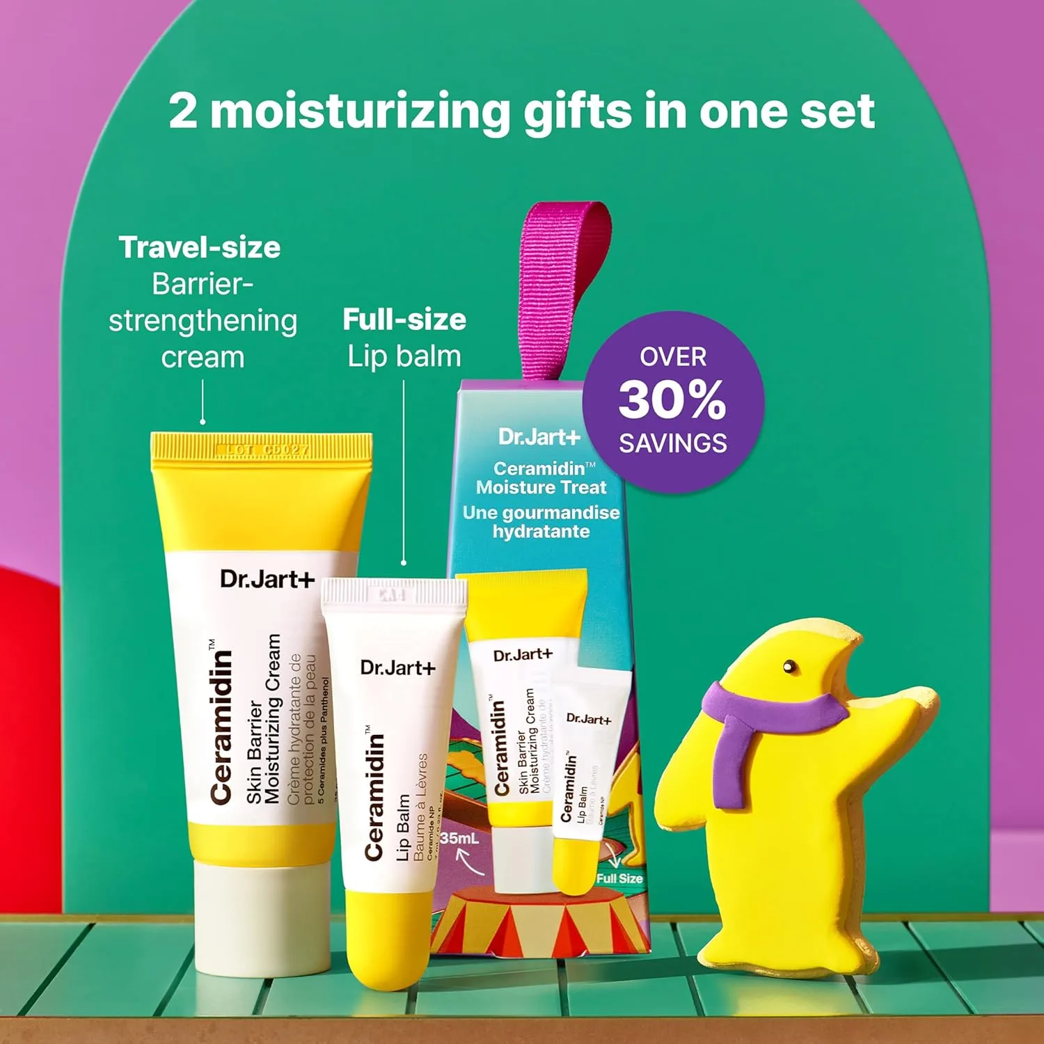 Увлажняющий корейский крем для лица Dr.Jart+ Ceramidin Skin Barrier с церамидами и пантенолом | Корейский уход за кожей 3 шт. (1 шт.) — фото 2