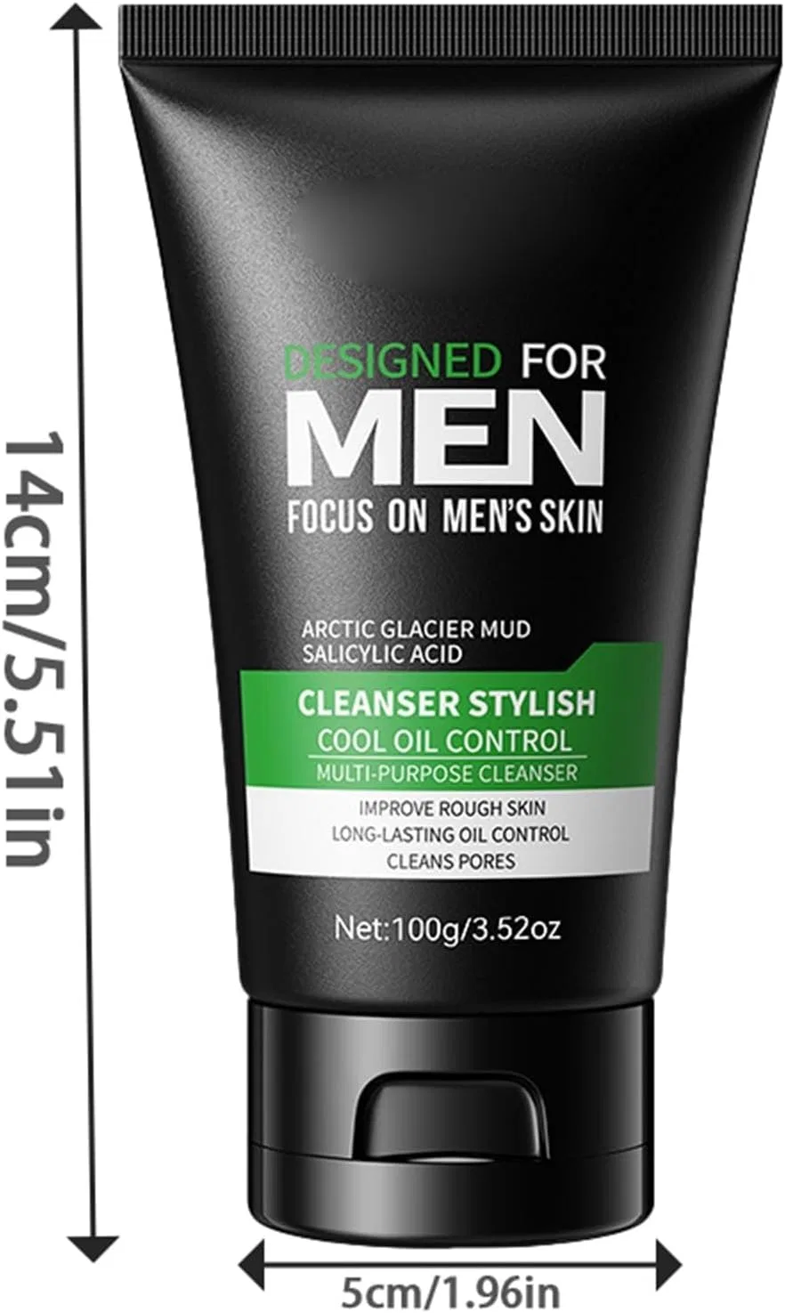 Гель для умывания — Cool Men Effects Cleanser, , черный, 210 г — фото 3