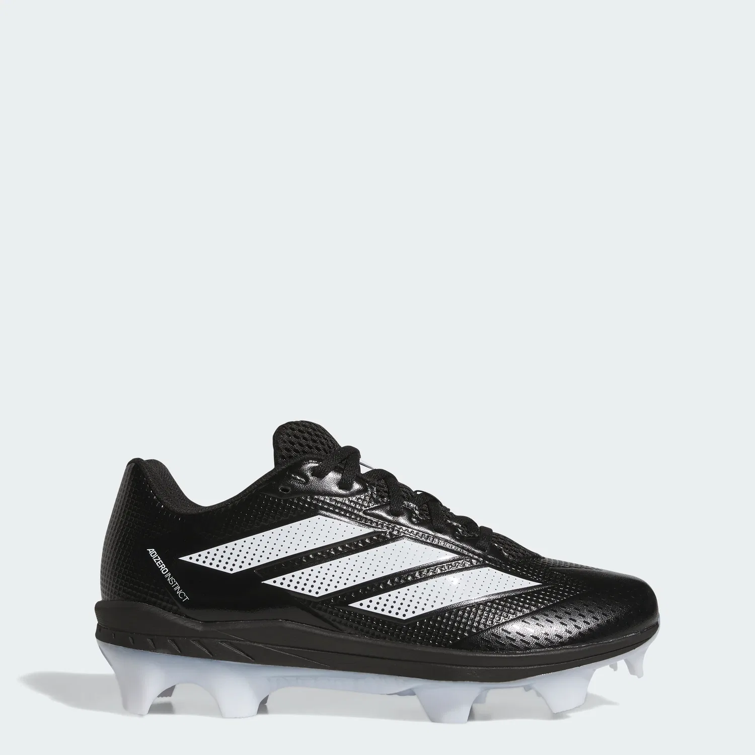 Мужские бутсы adidas Adizero Instinct 2.0 из ТПУ, Core Black / Cloud White / Cloud White