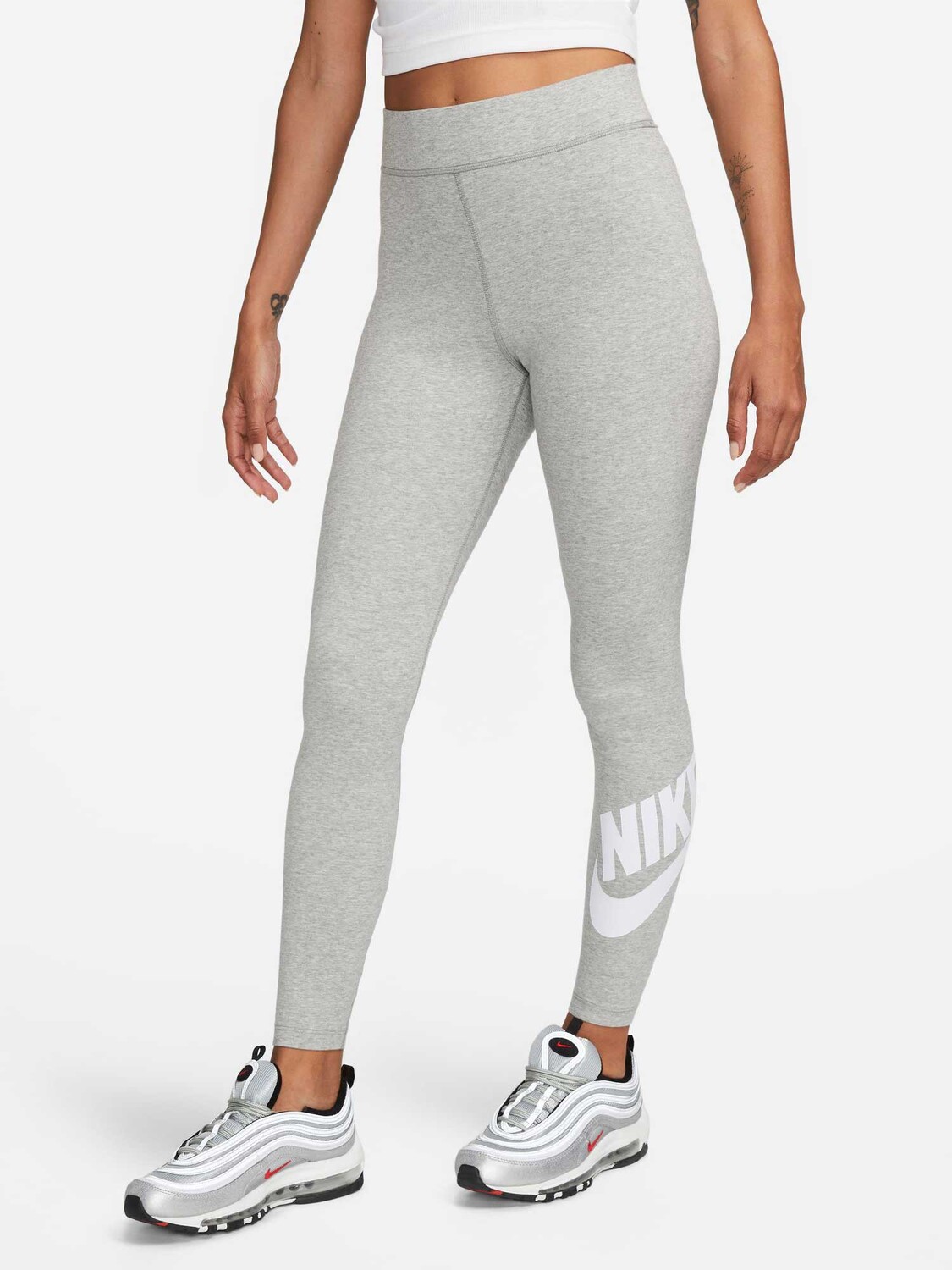 

Тайтсы Nike W NSW NK CLSC GX HR TIGHT FTRA, серый