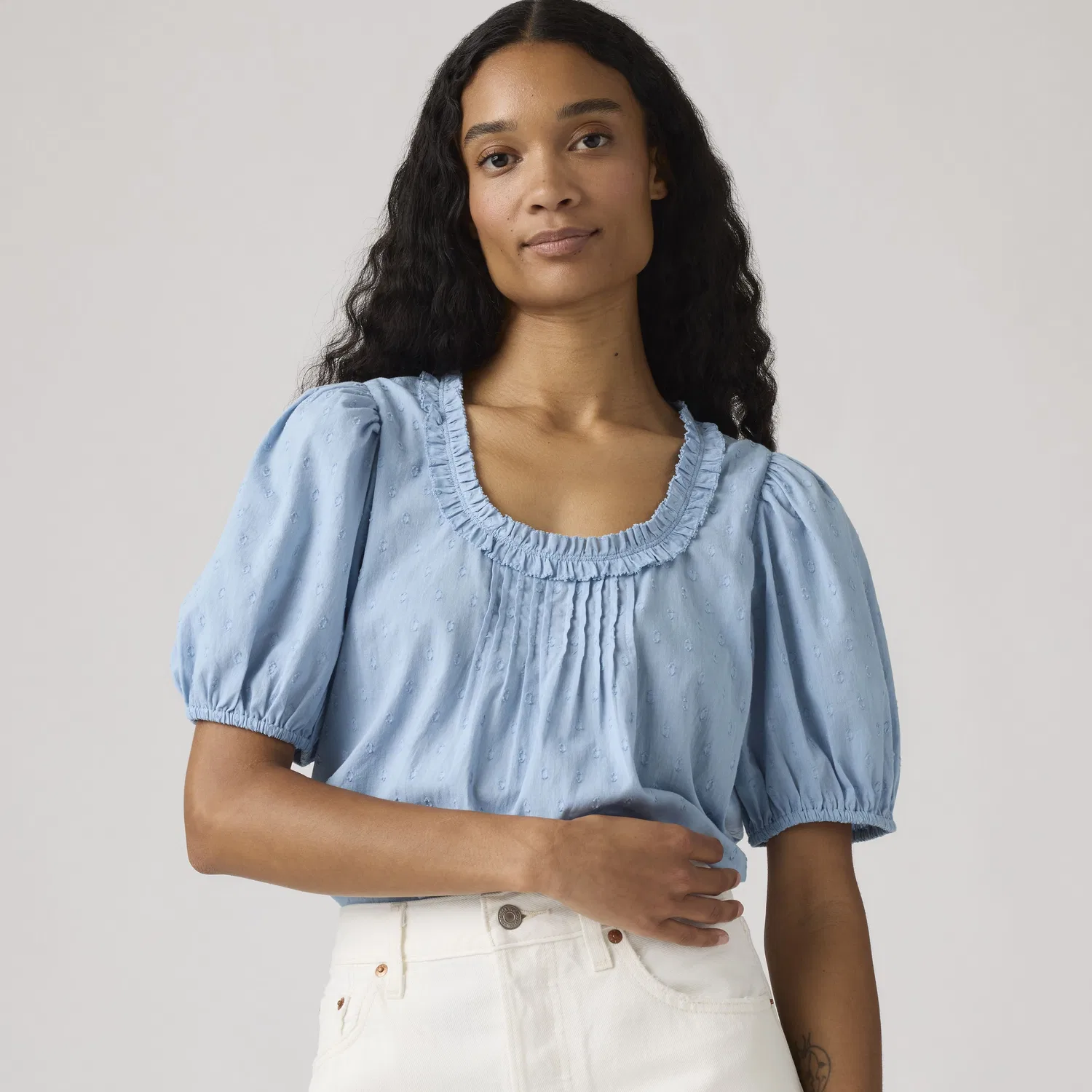 Блузка с коротким рукавом Reese Levi's, Blue