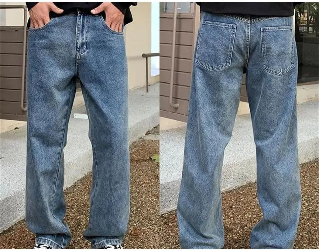 Джинсы свободные Men Baggy, 12 — фото 2