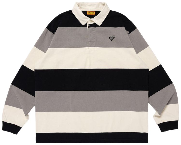 

Футболка для регби Human Made, черная, Черный, Футболка для регби Human Made, черная