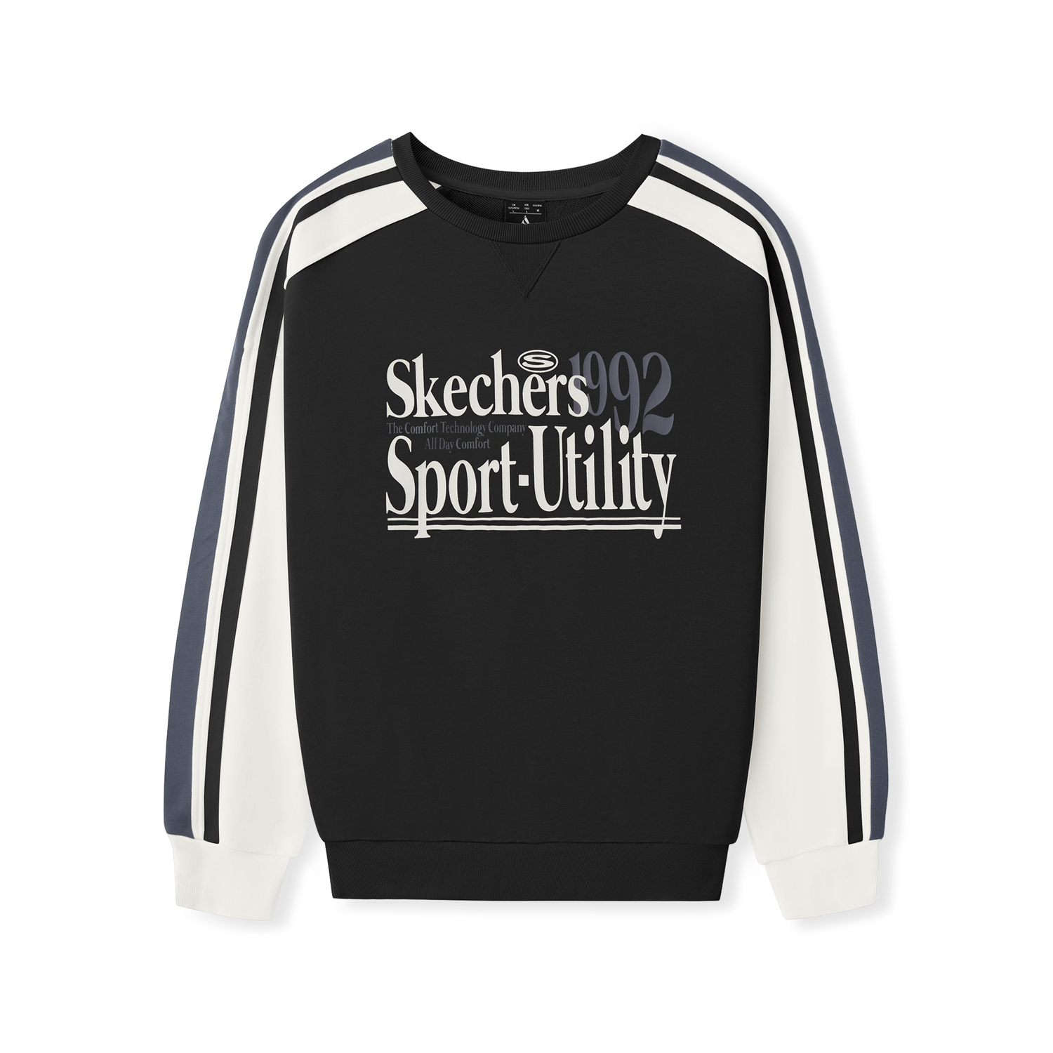 

Свитшот мужской угольно-черный/0018 Skechers, черный