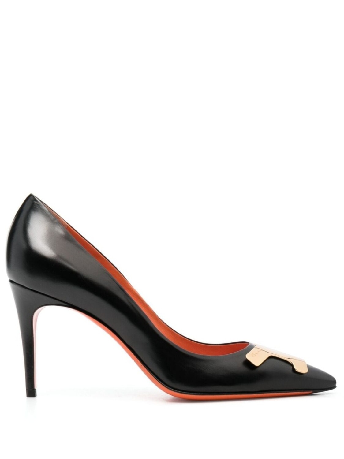 

Santoni туфли с логотипом, черный