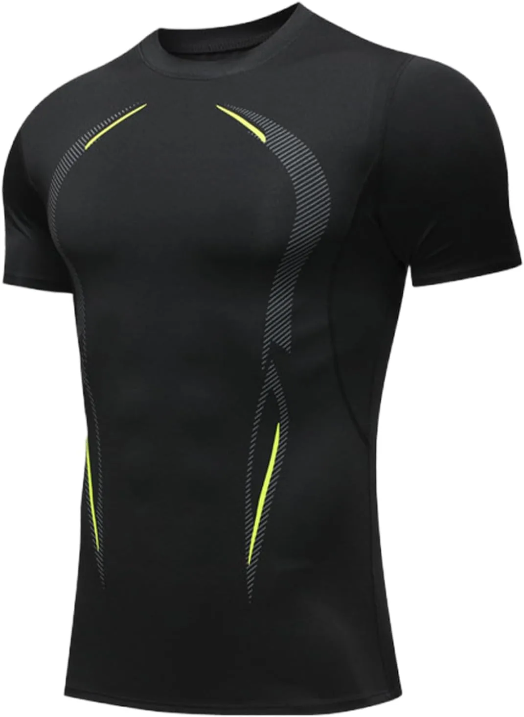 

Мужская компрессионная футболка с коротким рукавом для тренировок Sdeycui