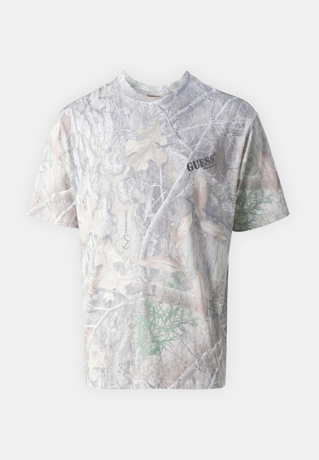 

Принт на футболке GO REALTREE TEE Guess Originals, бежевый