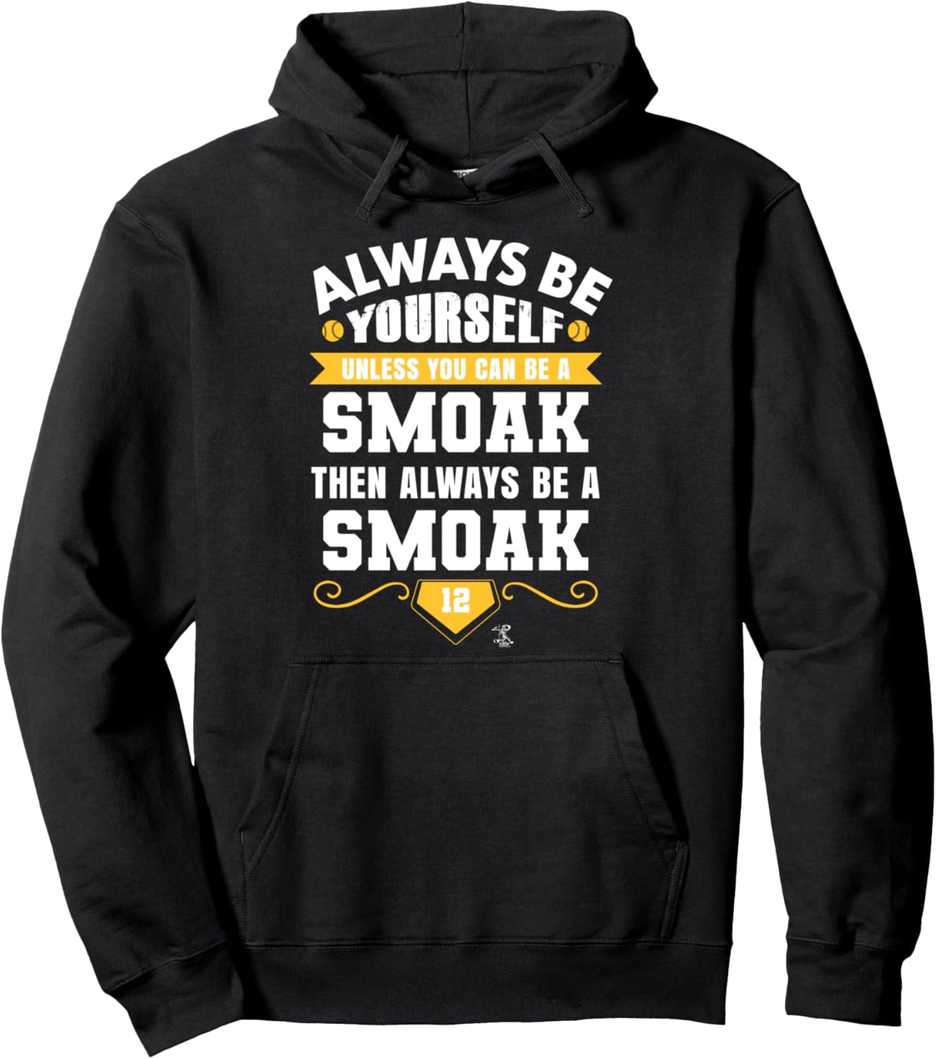 

Худи Justin Smoke Always Be Yourself Gameday, черная Ballpark Mvp, Черный, Худи Justin Smoke Always Be Yourself Gameday, черная Ballpark Mvp
