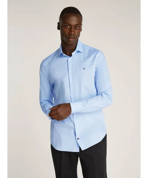 

Рубашка Slim fit Tommy Hilfiger, синий