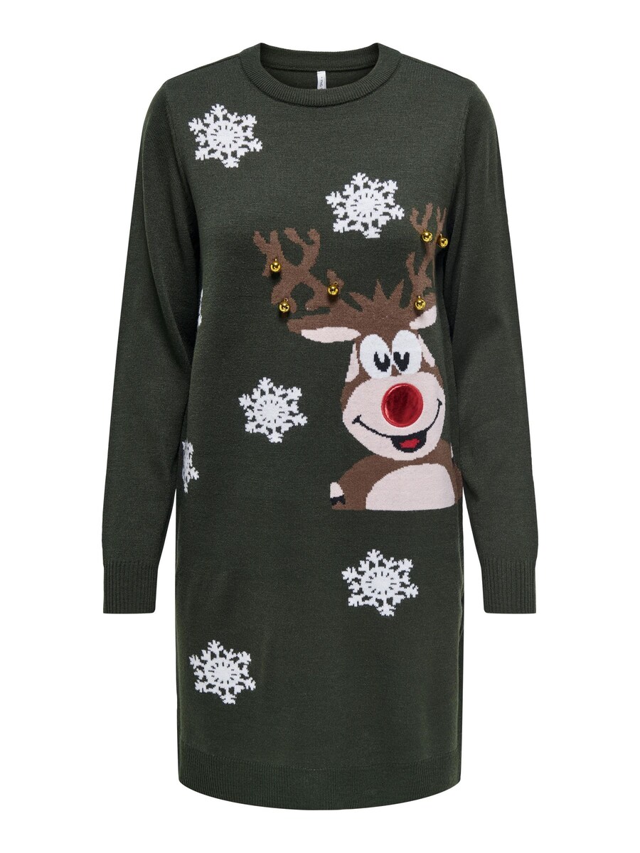 

Вязаное платье ONLY Knitted dress, цвет fir