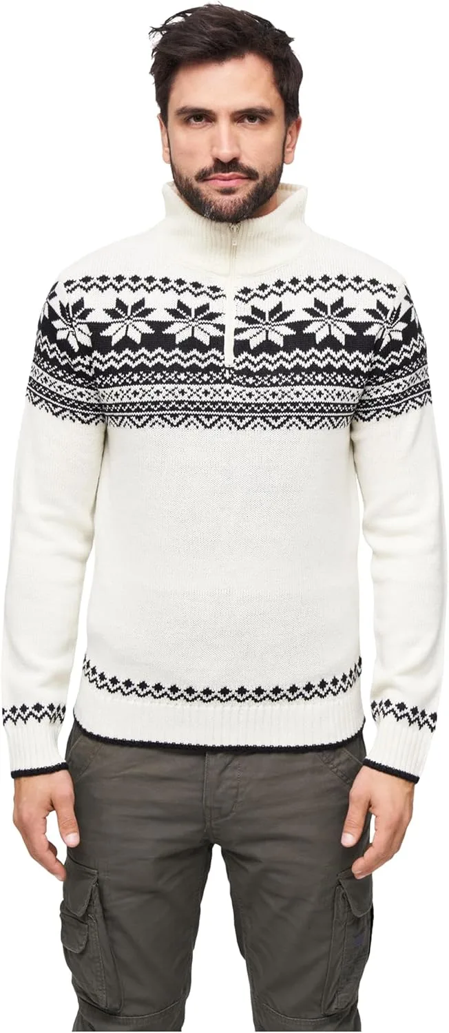 Толстовка Brandit Men's Troyer Norweger черная — фото 4