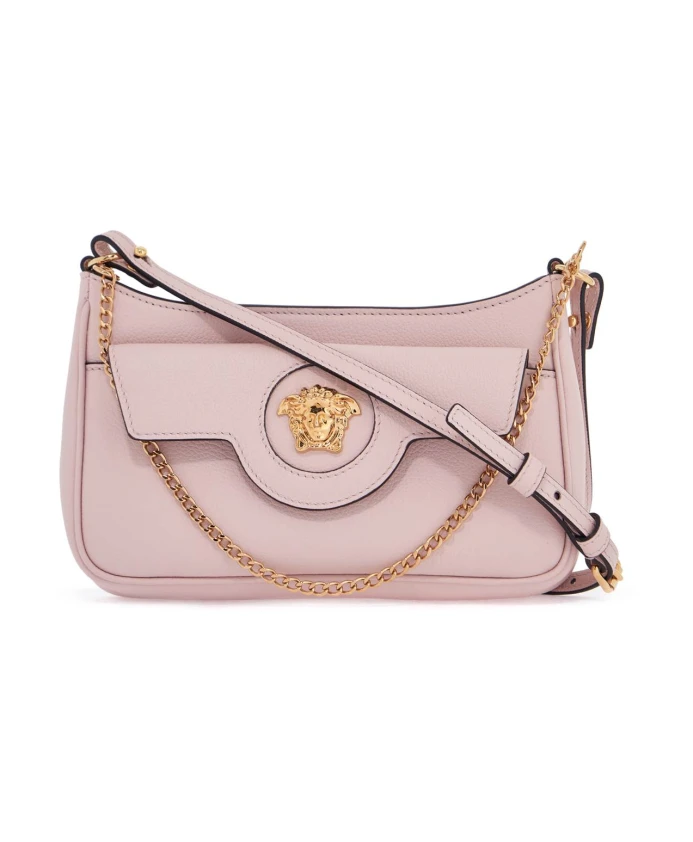 

Мини-Сумочка золотистого цвета с медузой Versace, розовый