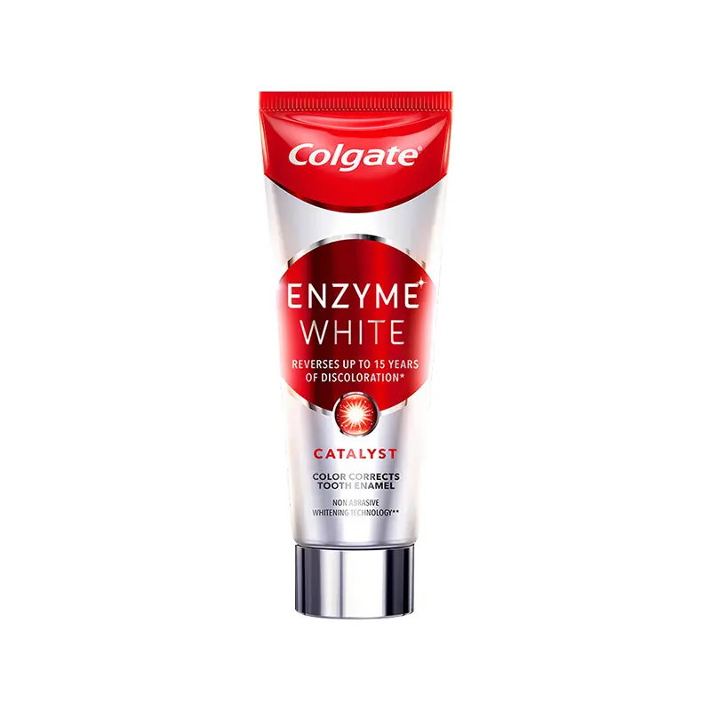 Зубная паста Colgate энзимная отбеливающая, 101 г + 100 мл — фото 4