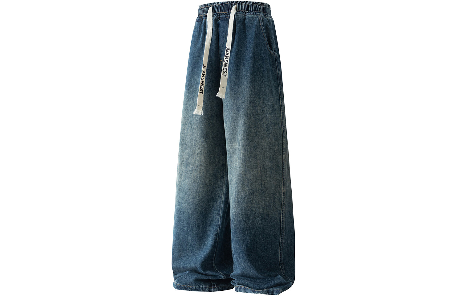 

Jeanswest Джинсы унисекс Jean West, Черный/Серый