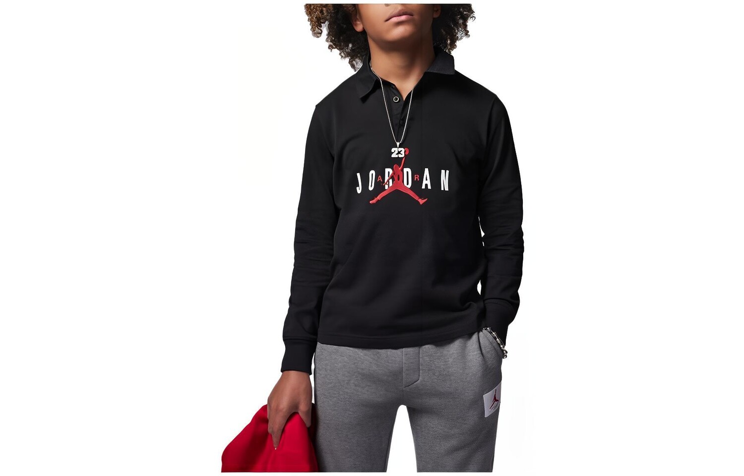 

Детская футболка Jordan, черный