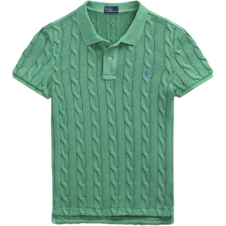 

Футболка-поло с коротким рукавом pistachio Polo Ralph Lauren, зеленый