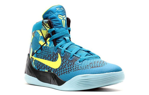 Кроссовки kobe 9 elite Nike, зеленый — фото 3