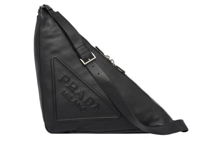 

Мужская сумка через плечо Prada с треугольными чашечками