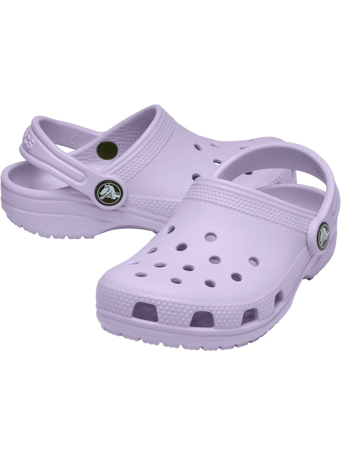 Clogs Classic K, Crocs, лиловый — фото 3