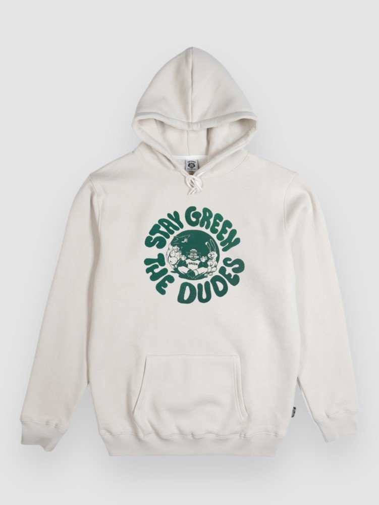 

Худи The Dudes Stay Green Classic Hoodie, almond milk, Белый, Худи The Dudes Stay Green Classic Hoodie, almond milk
