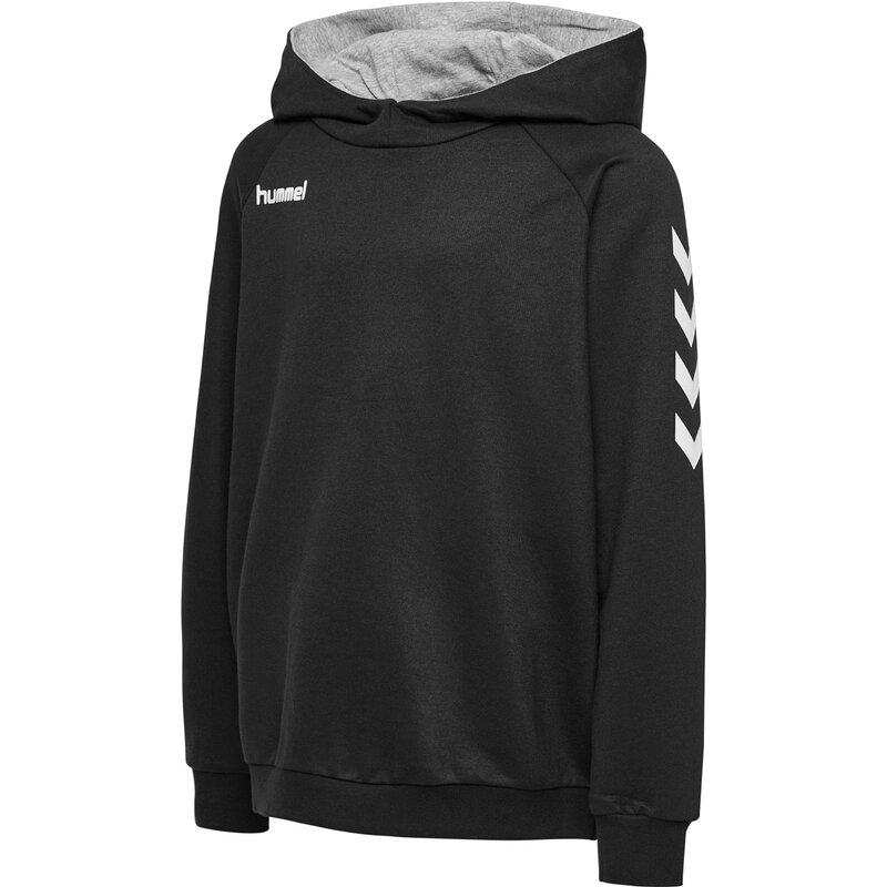 Детское хлопковое худи Kapuzensweat hmlgo Hummel, черный — фото 2