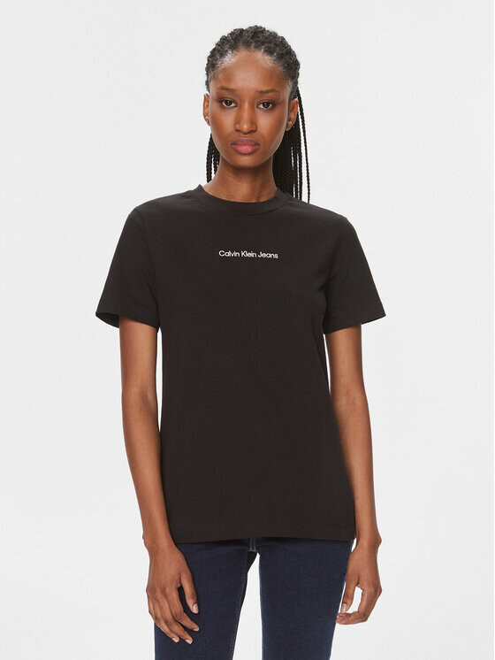 

Футболка стандартного кроя Calvin Klein, черный