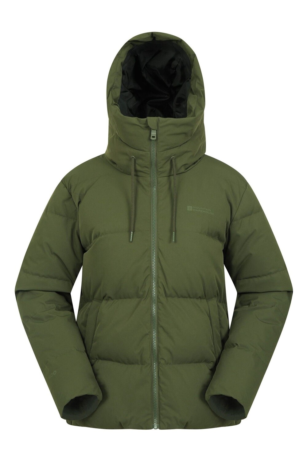 

Женский короткий пуховик Cosy Extreme Mountain Warehouse, зеленый