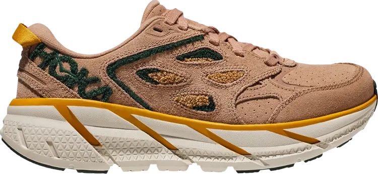 

Кроссовки Clifton L Embroidery 'Sirocco Mountain View', коричневый