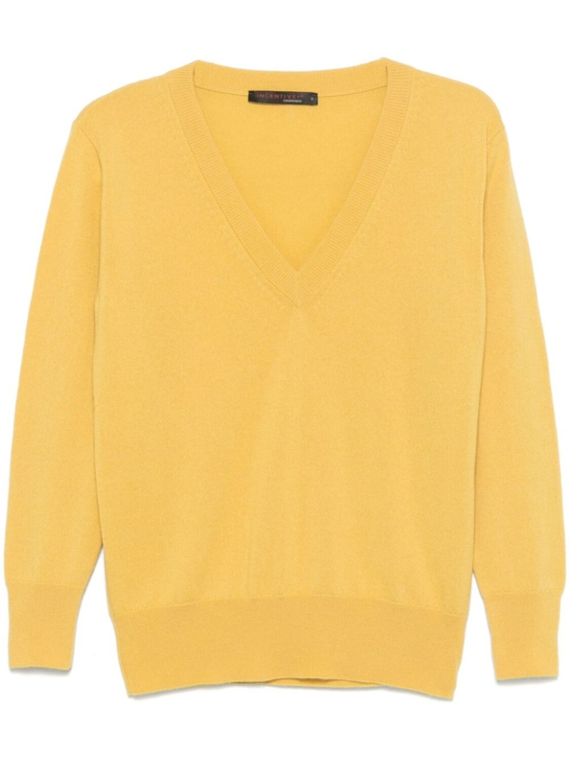 

Стимул! Кашемировый свитер Ginan Incentive! Cashmere, желтый