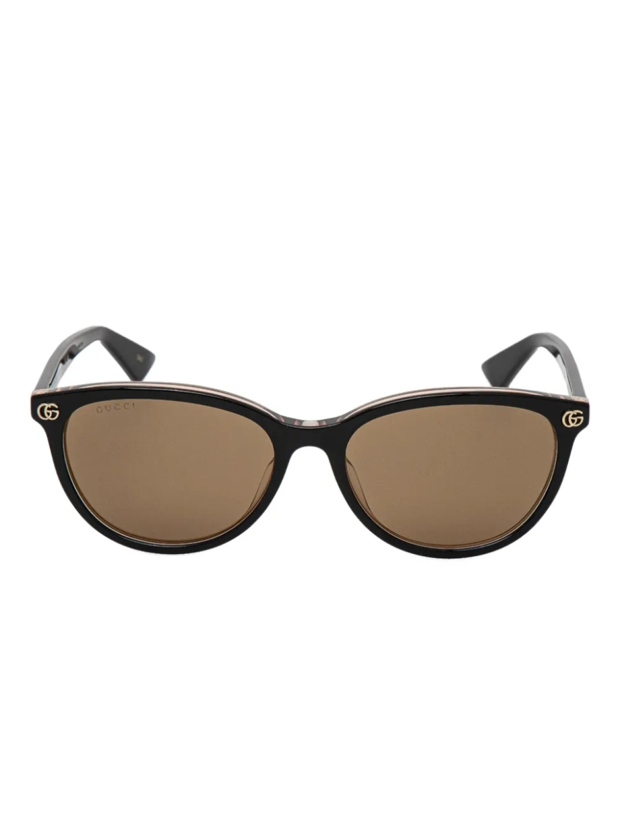 

Солнцезащитные очки Gucci Eyewear «кошачий глаз», черный