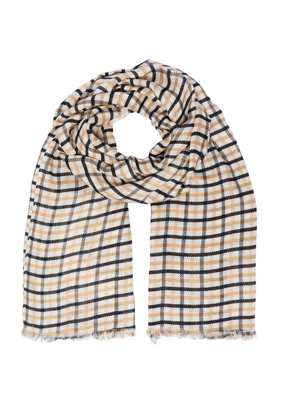 

Шарф COMMA, Beige/Cream