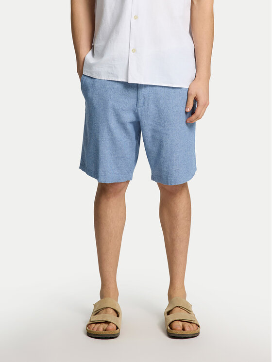 

Шорты из ткани обычного кроя Brody 16087638 Selected Homme, синий