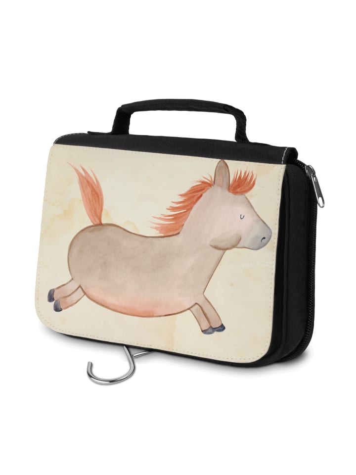 

Mr. & Mrs. Panda Винтажная косметичка с изображением лошадей, без слогана