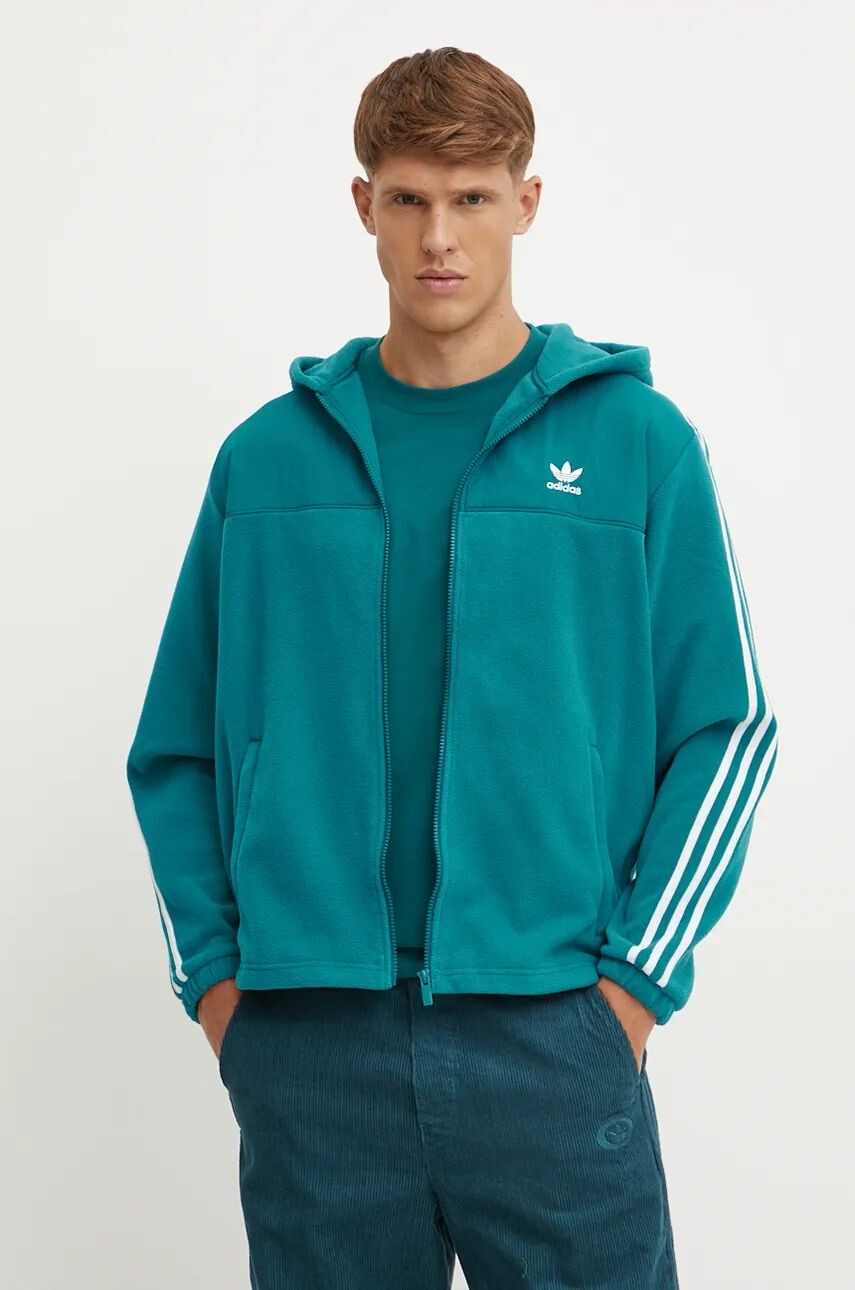 

Флисовая толстовка adidas Originals, бирюзовый