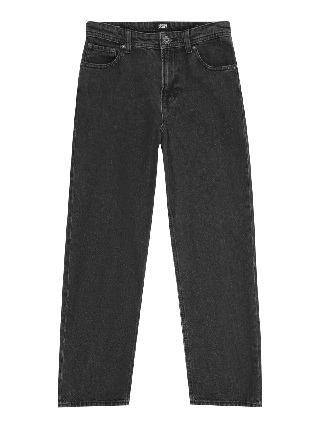 Прямые джинсы JJICHRIS JJORIGINAL Jack Jones Junior, черный деним