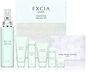 Набор для ухода за лицом Albion Excia Brightening Selection ER, пробники