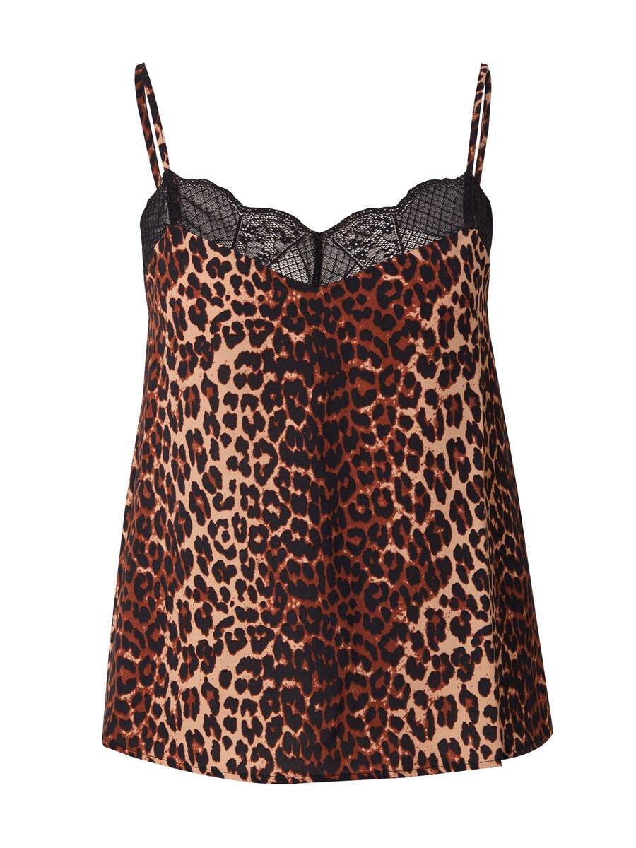 

Топ PIECES PCTIFFANY, коричневый/светло-коричневый