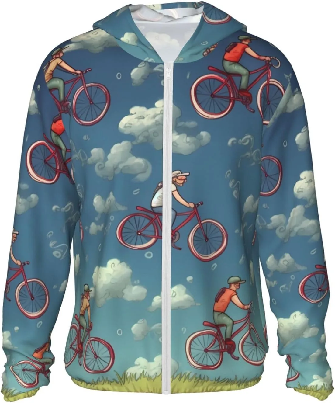 

Мужская толстовка с защитой от солнца UPF 50+ для велоспорта DWVTSLH