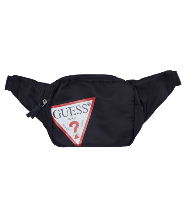 

Сумка на пояс Guess, черный