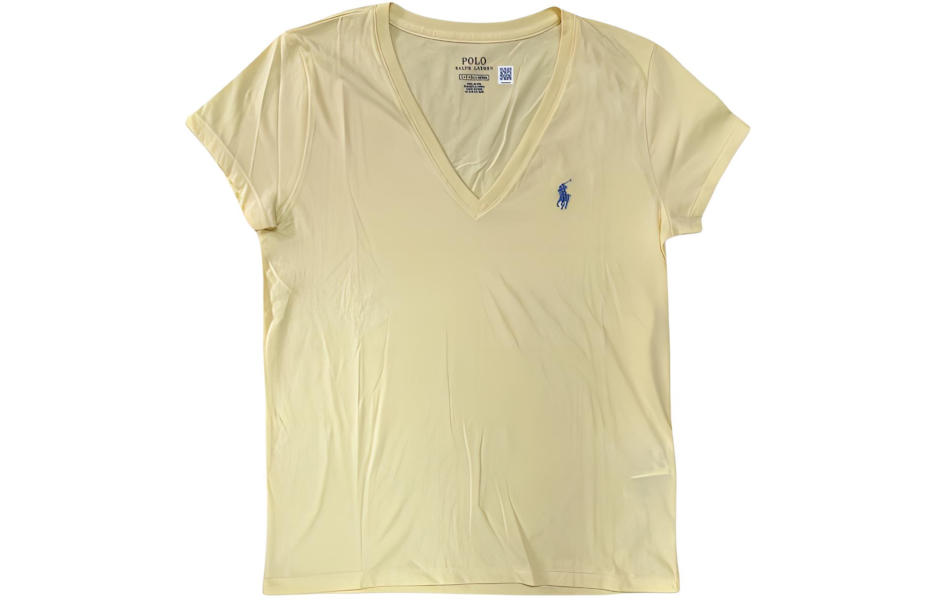 

Футболка женская желтая Polo Ralph Lauren