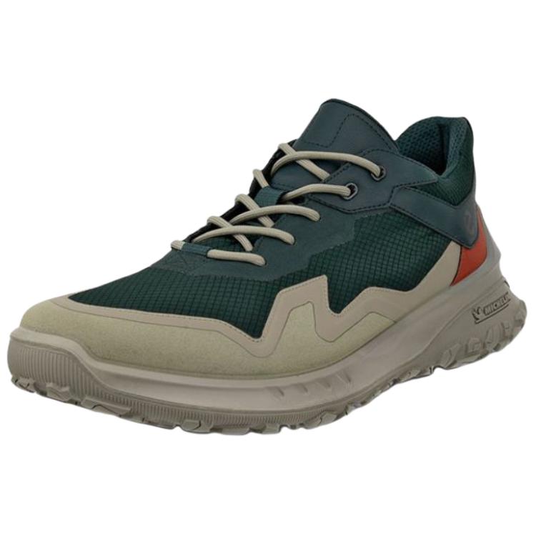 Мужские треккинговые ботинки low top с устойчивостью к истиранию ult trn Ecco, зеленый — фото 3