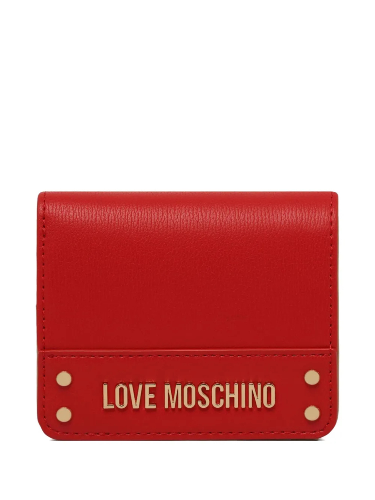 

Love Moschino кошелек с логотипом, красный