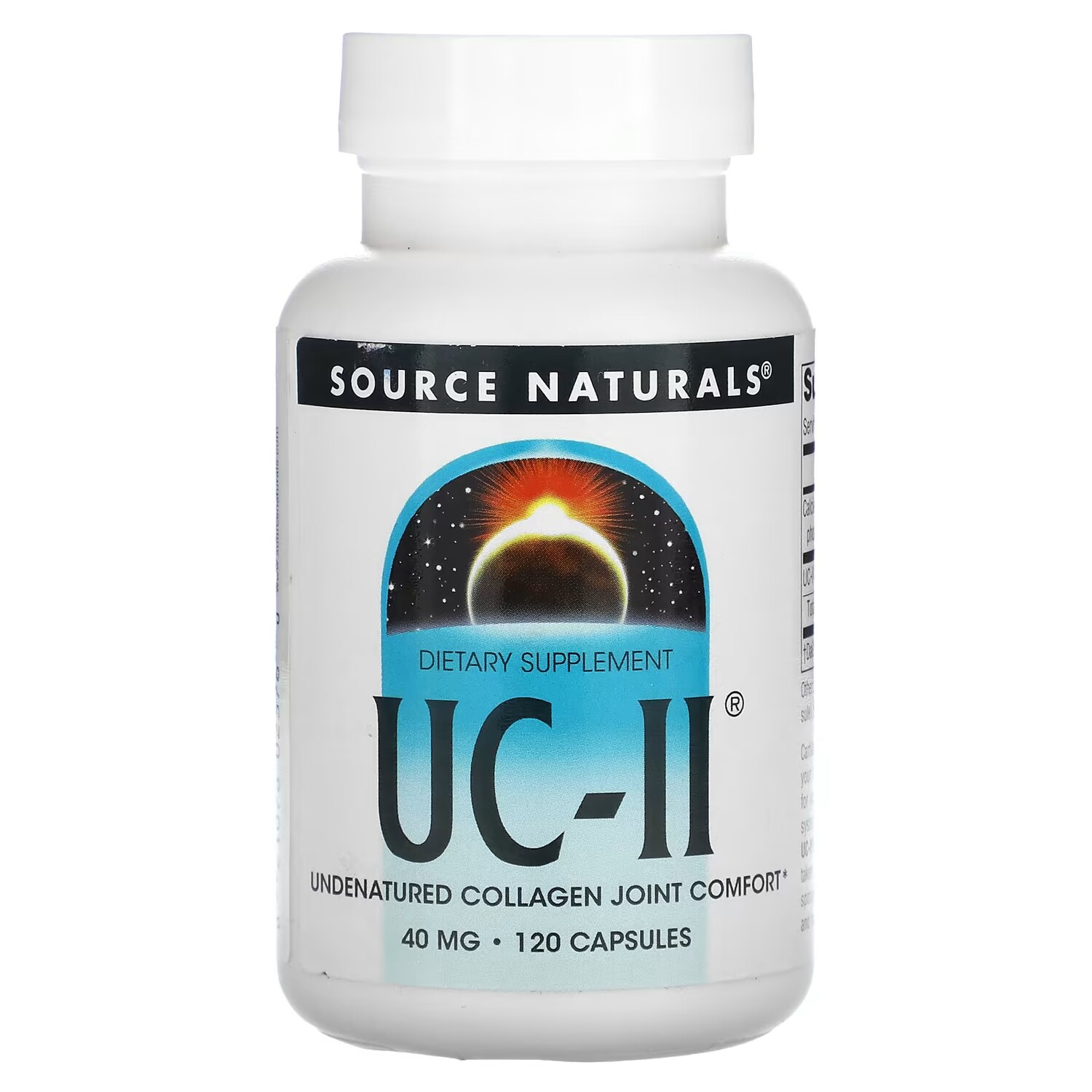 

Добавка Source Naturals UC-II, 120 капсул