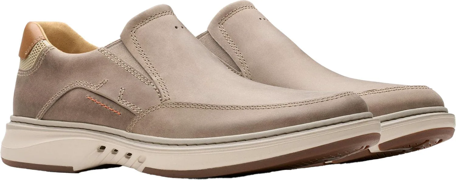 Мужские туфли Clarks Un Briley Step, светло-серый — фото 4