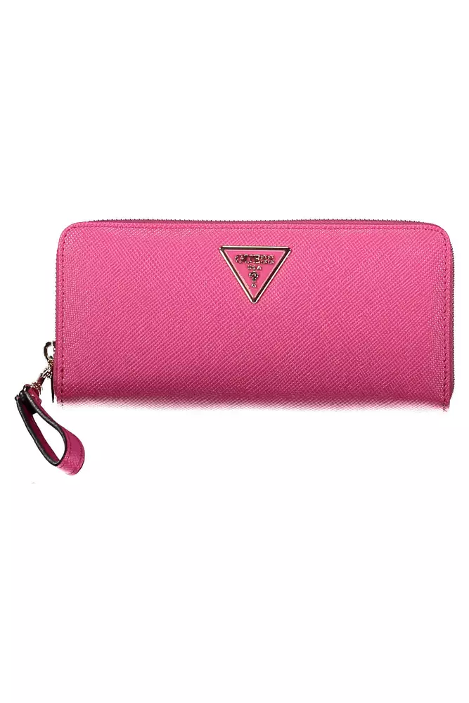 

Розовый полиэтиленовый мужской кошелек Guess Shoes