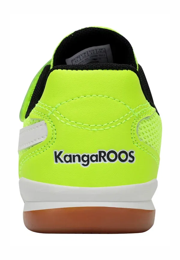 Кроссовки Kangaroos K braceyard ev trainers, неоново-желтый/черный — фото 4
